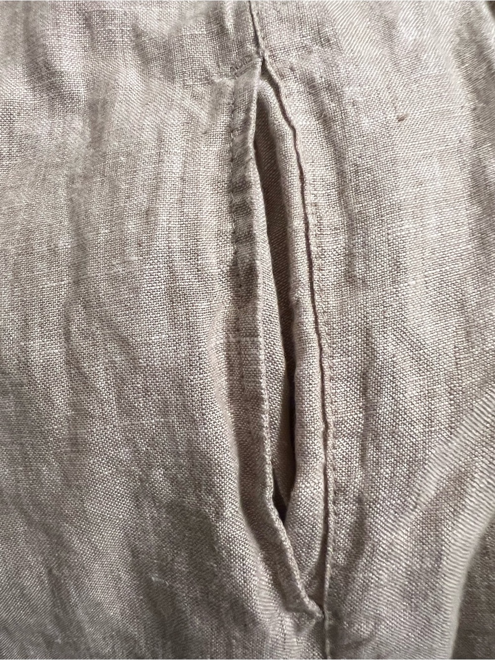 Tahari Long Linen Vest - Picture 3 of 11